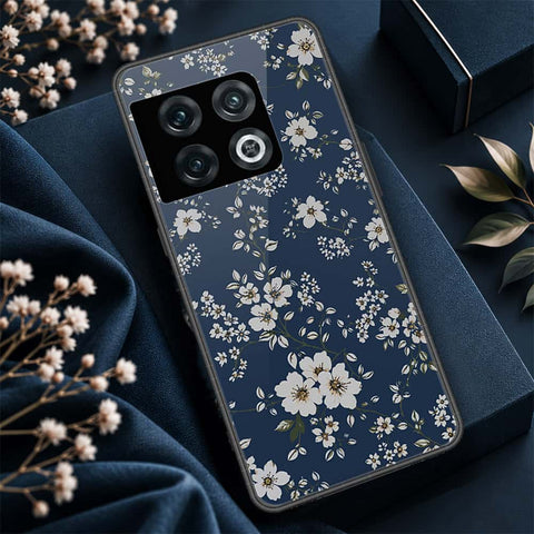 OnePlus 10 Pro Cover - ONation Botanical Bloom Series - HQ Ultra Shine Premium Infinity Glass Soft Silicon Borders Case