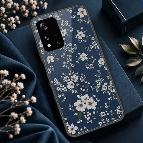Xiaomi Poco M4 Pro 5G Cover - ONation Botanical Bloom Series - HQ Ultra Shine Premium Infinity Glass Soft Silicon Borders Case