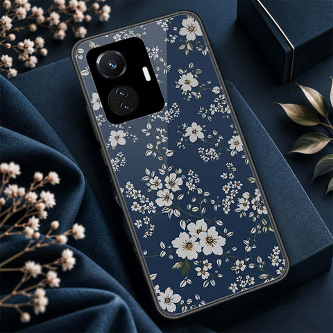Vivo Y55 4G Cover - ONation Botanical Bloom Series - HQ Ultra Shine Premium Infinity Glass Soft Silicon Borders Case