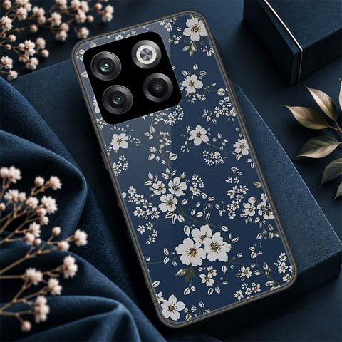 OnePlus Ace Pro Cover - ONation Botanical Bloom Series - HQ Ultra Shine Premium Infinity Glass Soft Silicon Borders Case
