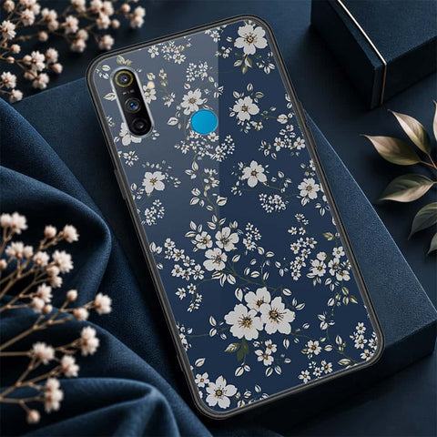 Realme 6i Cover - ONation Botanical Bloom Series - HQ Ultra Shine Premium Infinity Glass Soft Silicon Borders Case