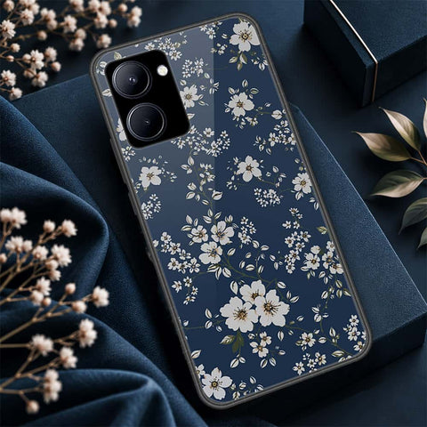 Realme C33 Cover - ONation Botanical Bloom Series - HQ Ultra Shine Premium Infinity Glass Soft Silicon Borders Case