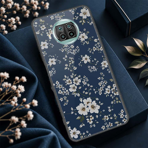 Xiaomi Redmi Note 9 Pro 5G Cover - ONation Botanical Bloom Series - HQ Ultra Shine Premium Infinity Glass Soft Silicon Borders Case