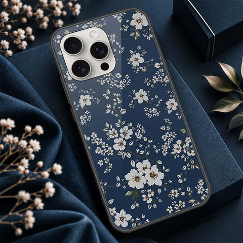 iPhone 16 Pro Max - ONation Botanical Bloom Series - HQ Ultra Shine Premium Infinity Glass Soft Silicon Borders Case