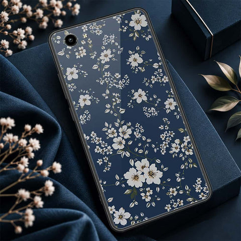 Vivo Y71 Cover - ONation Botanical Bloom Series - HQ Ultra Shine Premium Infinity Glass Soft Silicon Borders Case