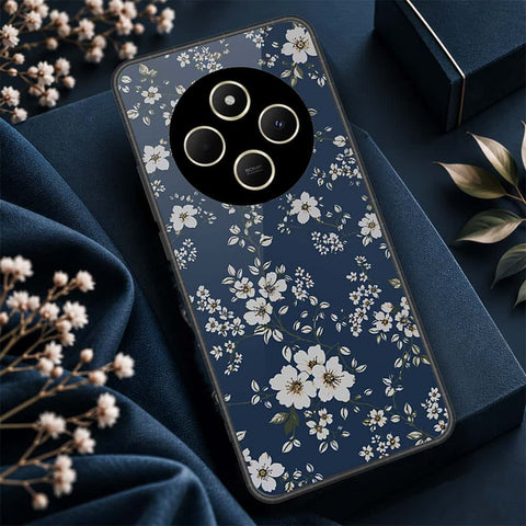 Xiaomi Redmi 14C Cover - ONation Botanical Bloom Series - HQ Ultra Shine Premium Infinity Glass Soft Silicon Borders Case