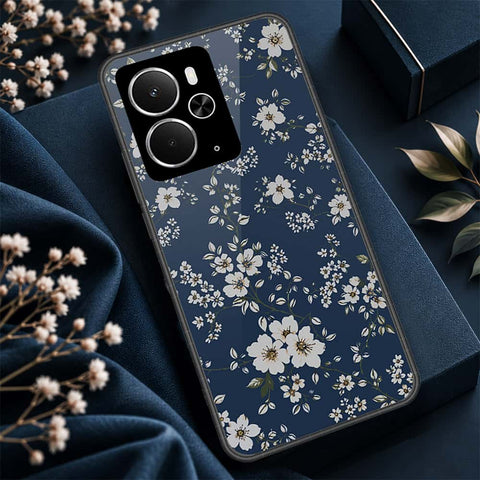 Realme 14T Cover - ONation Botanical Bloom Series - HQ Ultra Shine Premium Infinity Glass Soft Silicon Borders Case