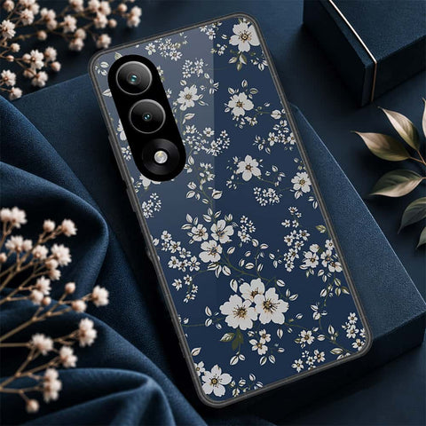 OnePlus Nord 5 Cover - ONation Botanical Bloom Series - HQ Ultra Shine Premium Infinity Glass Soft Silicon Borders Case
