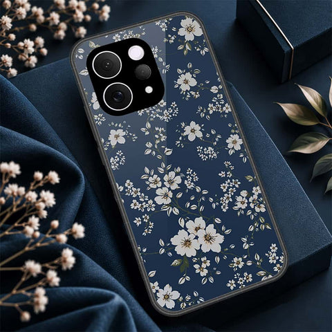 Vivo S50 Cover - ONation Botanical Bloom Series - HQ Ultra Shine Premium Infinity Glass Soft Silicon Borders Case