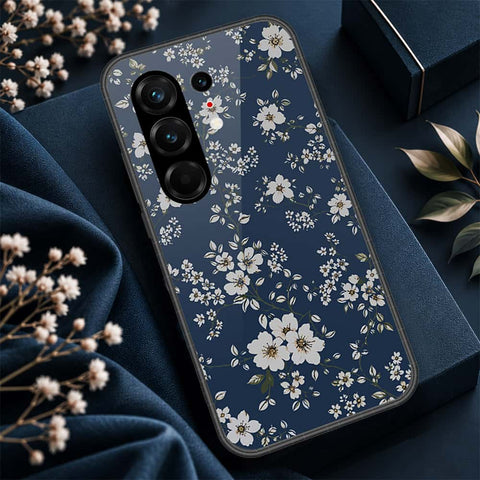 Tecno Camon 50 Ultra Cover - ONation Botanical Bloom Series - HQ Ultra Shine Premium Infinity Glass Soft Silicon Borders Case
