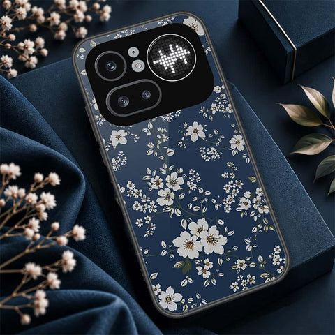 Nothing Phone 4a Pro Cover - ONation Botanical Bloom Series - HQ Ultra Shine Premium Infinity Glass Soft Silicon Borders Case