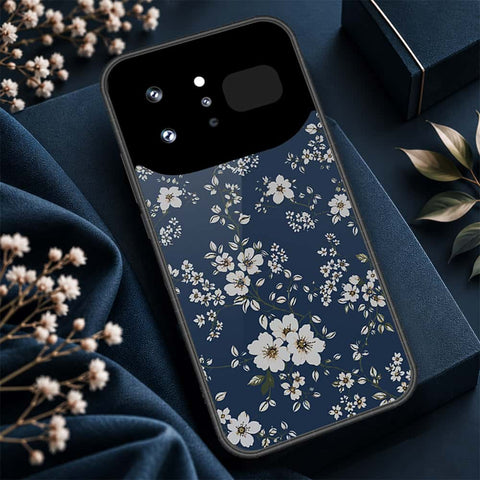 Infinix Note 60 Ultra Cover - ONation Botanical Bloom Series - HQ Ultra Shine Premium Infinity Glass Soft Silicon Borders Case