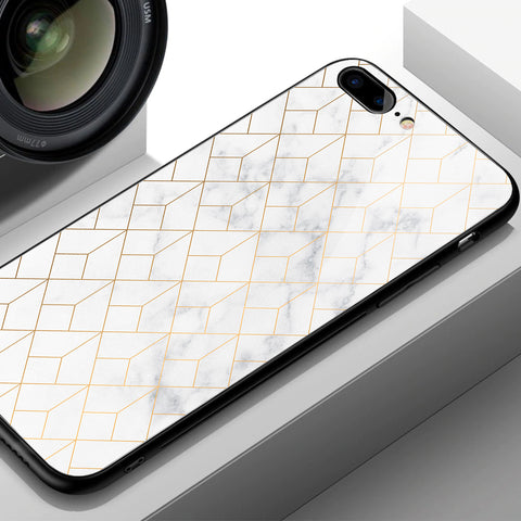 Oppo A5i Cover - White Marble Series 2 - HQ Premium Shine Durable Shatterproof Case