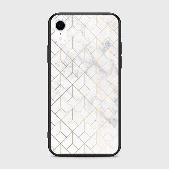 iPhone XR Cover - Design 33 - HQ Ultra Shine Premium Infinity Glass Soft Silicon Borders Case ( Fast Delivery )