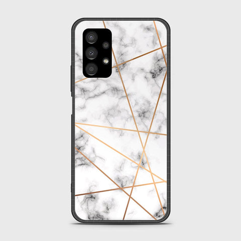 Samsung Galaxy A13 4G Cover- White Marble Series 2 - HQ Premium Shine Durable Shatterproof Case