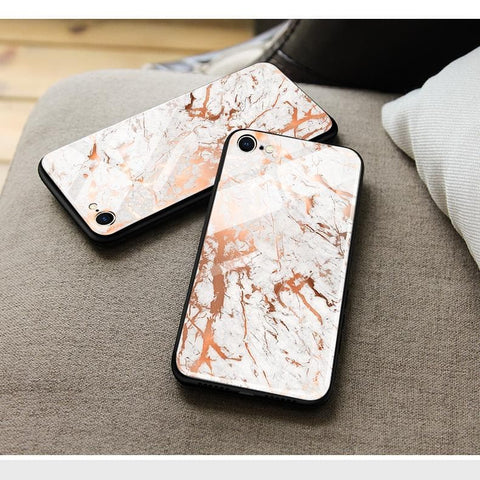 Samsung Galaxy S10e Cover - White Marble Series 2 - HQ Ultra Shine Premium Infinity Glass Soft Silicon Borders Case (Fast Delivery) (SU)