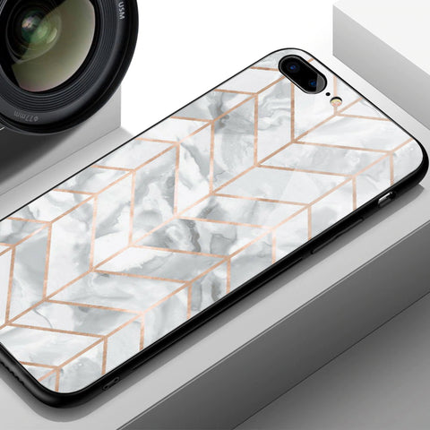 Oppo A5i Cover - White Marble Series 2 - HQ Premium Shine Durable Shatterproof Case