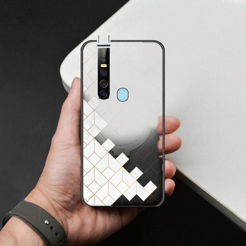 Tecno Camon 15 Premier Cover - White Marble Series 2 - HQ Ultra Shine Premium Infinity Glass Soft Silicon Borders Case