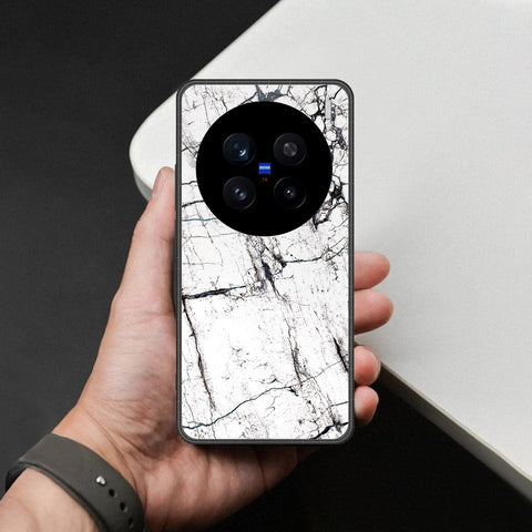 Realme C75 Cover - White Marble Series 2 - HQ Ultra Shine Premium Infinity Glass Soft Silicon Borders Case