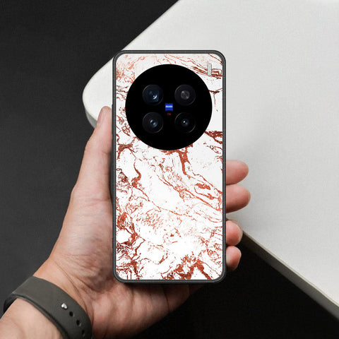 Vivo V7 Plus Cover - White Marble Series 2 - HQ Ultra Shine Premium Infinity Glass Soft Silicon Borders Case