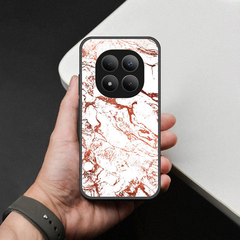 Xiaomi Redmi Note 15 Pro Plus Cover - White Marble Series 2 - HQ Ultra Shine Premium Infinity Glass Soft Silicon Borders Case