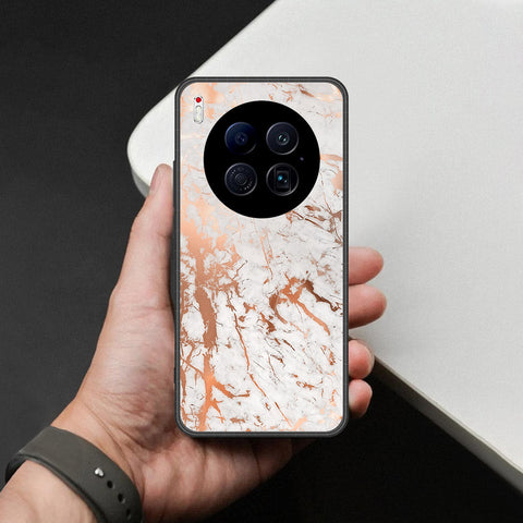 Tecno Camon 40 Premier 5G Cover - White Marble Series 2 - HQ Ultra Shine Premium Infinity Glass Soft Silicon Borders Case