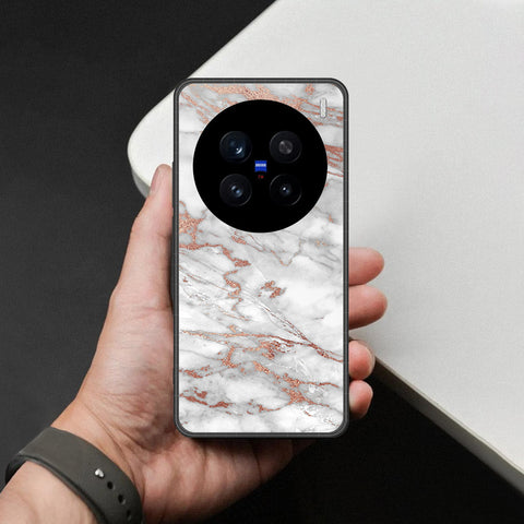 Realme C75x Cover - White Marble Series 2 - HQ Ultra Shine Premium Infinity Glass Soft Silicon Borders Case
