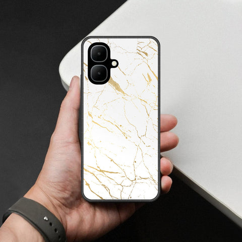 Infinix Smart 10 Cover - White Marble Series 2 - HQ Ultra Shine Premium Infinity Glass Soft Silicon Borders Case