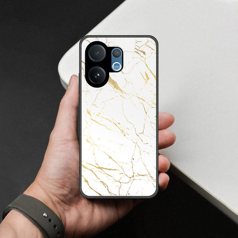 Vivo T4 Pro Cover - White Marble Series 2 - HQ Ultra Shine Premium Infinity Glass Soft Silicon Borders Case