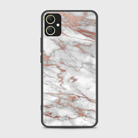 Samsung Galaxy A05 Cover- White Marble Series 2 - HQ Premium Shine Durable Shatterproof Case
