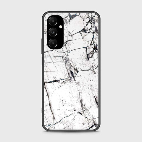 Samsung Galaxy A05s Cover- White Marble Series 2 - HQ Premium Shine Durable Shatterproof Case