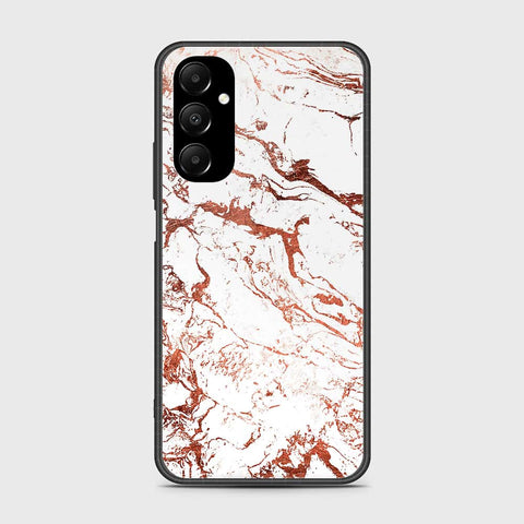 Samsung Galaxy A05s Cover- White Marble Series 2 - HQ Premium Shine Durable Shatterproof Case