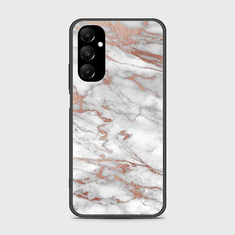 Samsung Galaxy A05s Cover- White Marble Series 2 - HQ Premium Shine Durable Shatterproof Case
