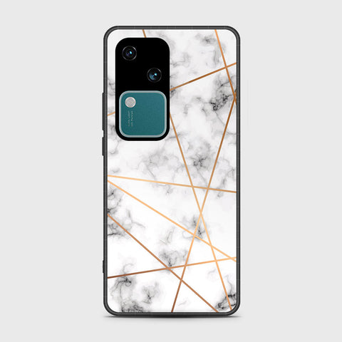 Vivo V30 Cover- White Marble Series 2 - HQ Premium Shine Durable Shatterproof Case