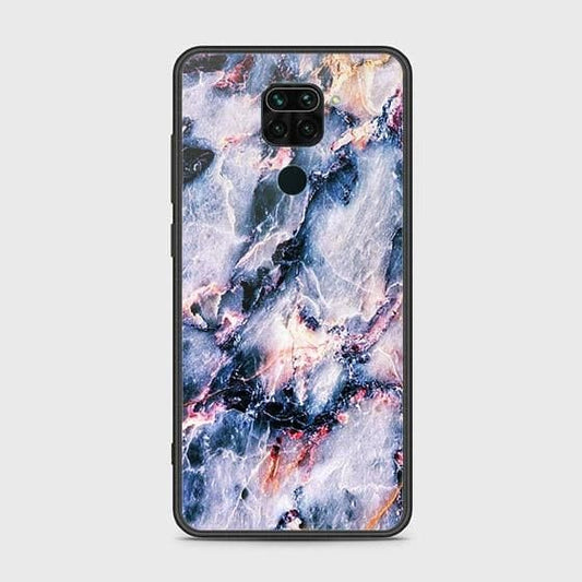 Xiaomi Redmi Note 9 Cover - Colorful Marble Series - D380 - HQ Ultra Shine Premium Infinity Glass Soft Silicon Borders Case ( Fast Delivery )