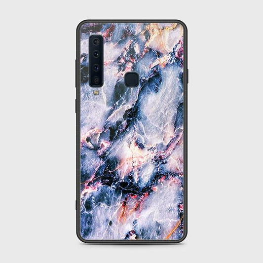 Samsung Galaxy A9 Star Pro Cover - Colorful Marble Series - D14 - HQ Ultra Shine Premium Infinity Glass Soft Silicon Borders Case ( Fast Delivery )