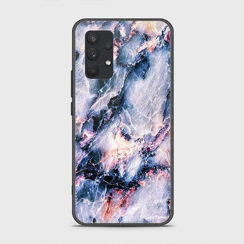Samsung Galaxy A32 4G Cover - Colorful Marble Series - HQ Ultra Shine Premium Infinity Glass Soft Silicon Borders Case (Fast Delivery)