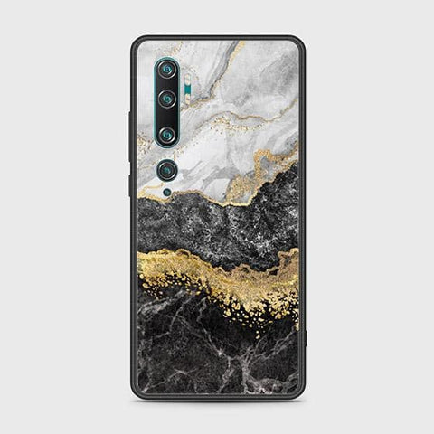 Xiaomi Mi CC9 Pro Cover - Colorful Marble Series - D15 - HQ Ultra Shine Premium Infinity Glass Soft Silicon Borders Case ( Fast Delivery )