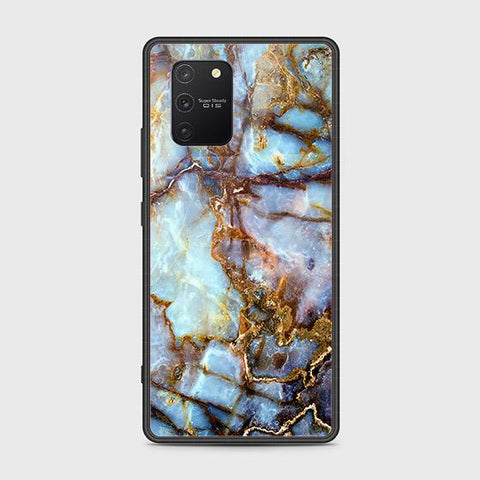Samsung Galaxy M80s Cover - Colorful Marble Series - HQ Ultra Shine Premium Infinity Glass Soft Silicon Borders Case