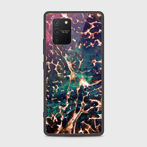 Samsung Galaxy M80s Cover - Colorful Marble Series - HQ Ultra Shine Premium Infinity Glass Soft Silicon Borders Case