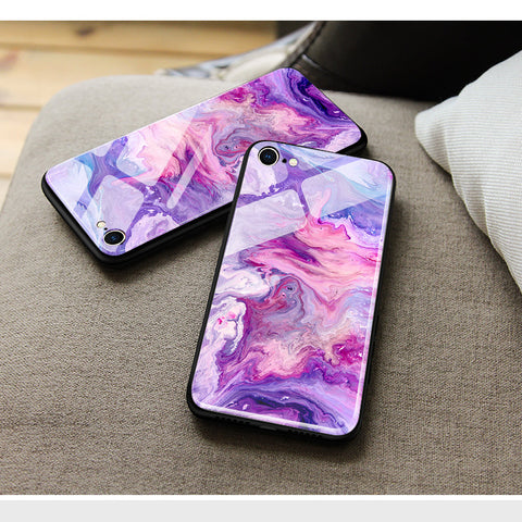 Honor X8 Cover - Colorful Marble Series - HQ Premium Shine Durable Shatterproof Case