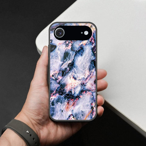 iPhone 17 Air - Colorful Marble Series - HQ Ultra Shine Premium Infinity Glass Soft Silicon Borders Case