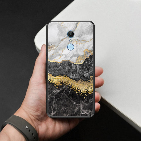 Xiaomi Redmi Note 5 / Redmi 5 Plus Cover - Colorful Marble Series - HQ Ultra Shine Premium Infinity Glass Soft Silicon Borders Case
