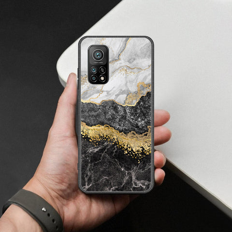 Xiaomi Redmi K30S Cover - Colorful Marble Series - HQ Ultra Shine Premium Infinity Glass Soft Silicon Borders Case