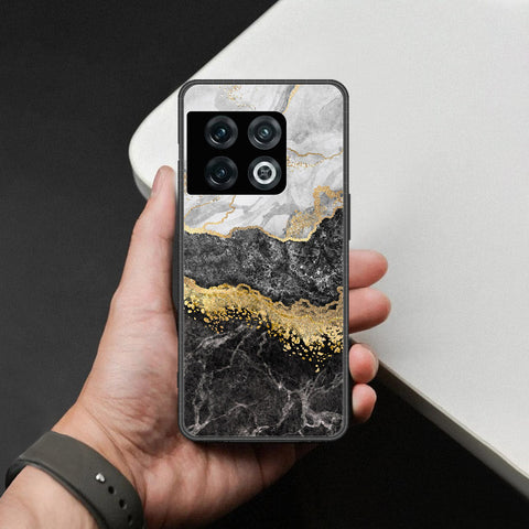 OnePlus 10 Pro Cover - Colorful Marble Series - HQ Ultra Shine Premium Infinity Glass Soft Silicon Borders Case