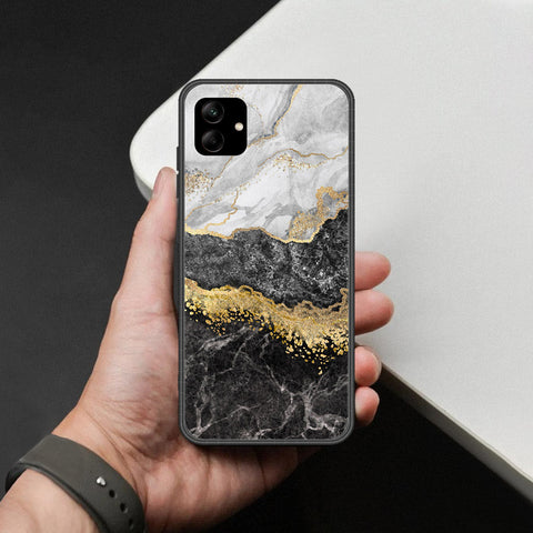 Samsung Galaxy M17 Cover - Colorful Marble Series - HQ Ultra Shine Premium Infinity Glass Soft Silicon Borders Case