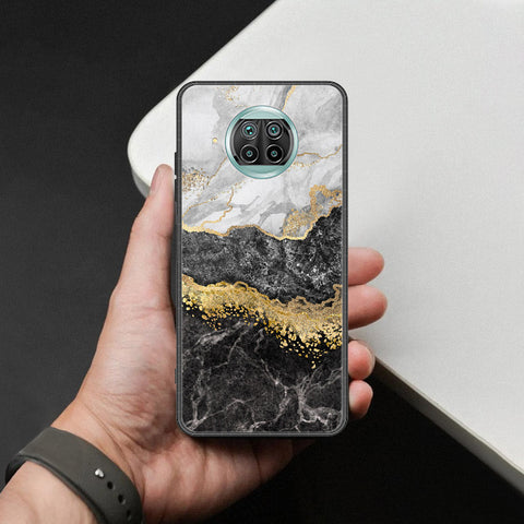 Xiaomi Mi 10T Lite Cover - Colorful Marble Series - HQ Ultra Shine Premium Infinity Glass Soft Silicon Borders Case