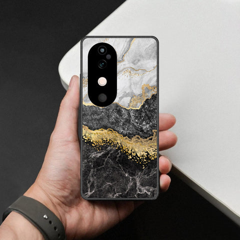 Vivo V40 Pro Cover - Colorful Marble Series - HQ Ultra Shine Premium Infinity Glass Soft Silicon Borders Case