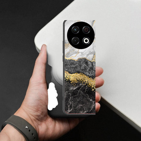 Tecno Spark 30 Pro Cover - Colorful Marble Series - HQ Ultra Shine Premium Infinity Glass Soft Silicon Borders Case