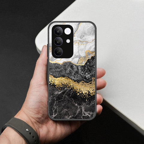 Realme C85 Pro Cover - Colorful Marble Series - HQ Ultra Shine Premium Infinity Glass Soft Silicon Borders Case